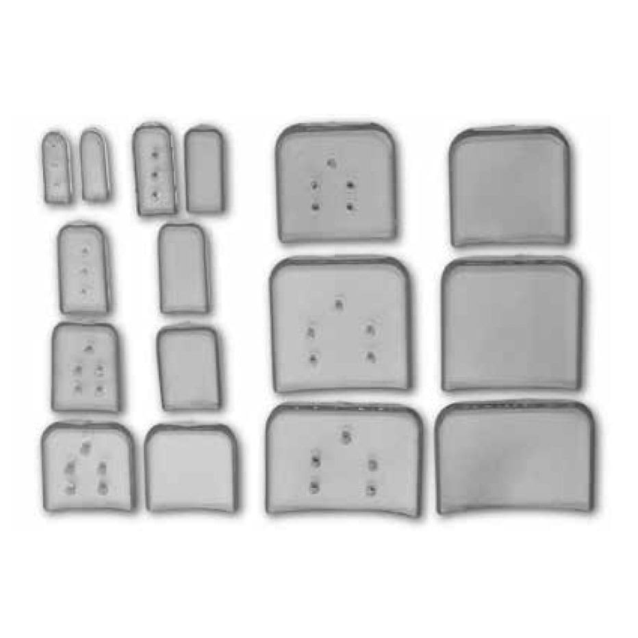 Osteotome Guards - clear assorted sizes 50/pk