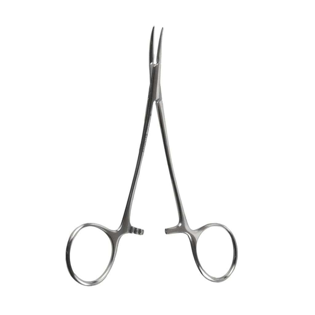 14-1103 — 5" Vascular Mosquito Forceps - curved jaw