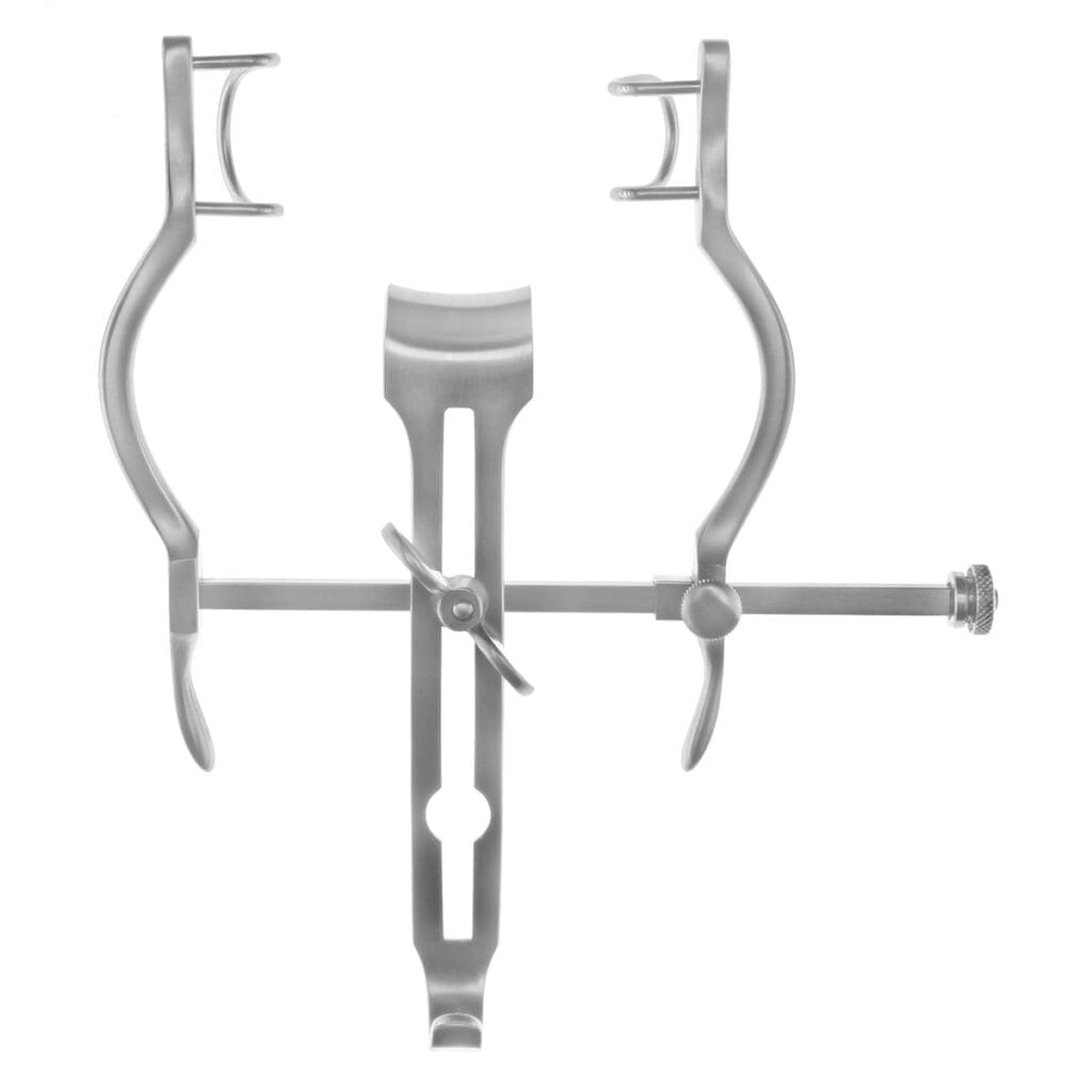 18-3200 — Balfour Baby Retractor set - pediatric 4" spread, fixed blades