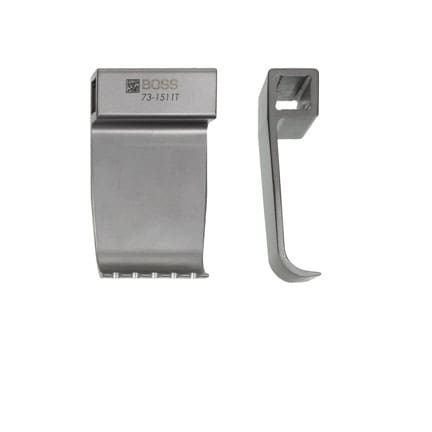 73-1511T — Anteater Wide Muscle Blade - 4cm pair Titanium