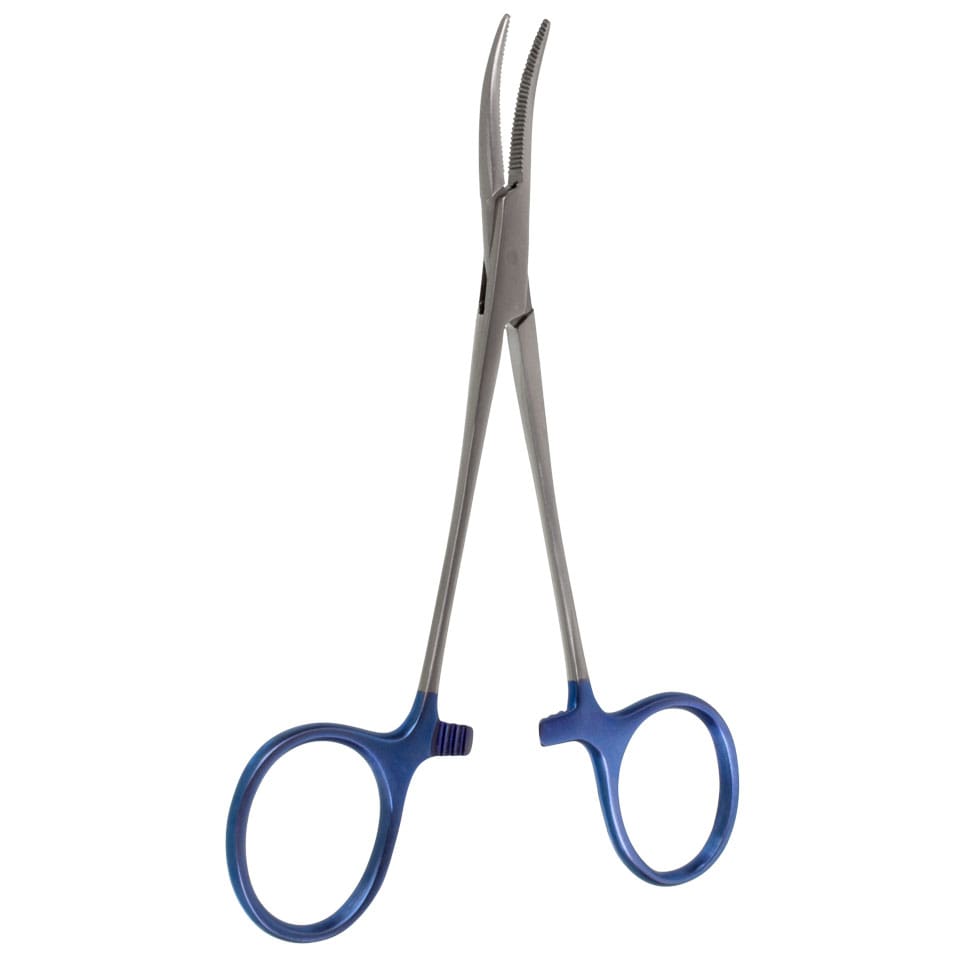 5" Halsted Mosquito Forceps - curved Titanium