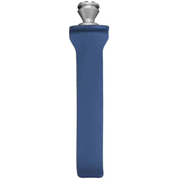 73-6238T — T-Line Micro Blade, Blunt, 14 x 75mm, Blue Titanium with Conical Hub