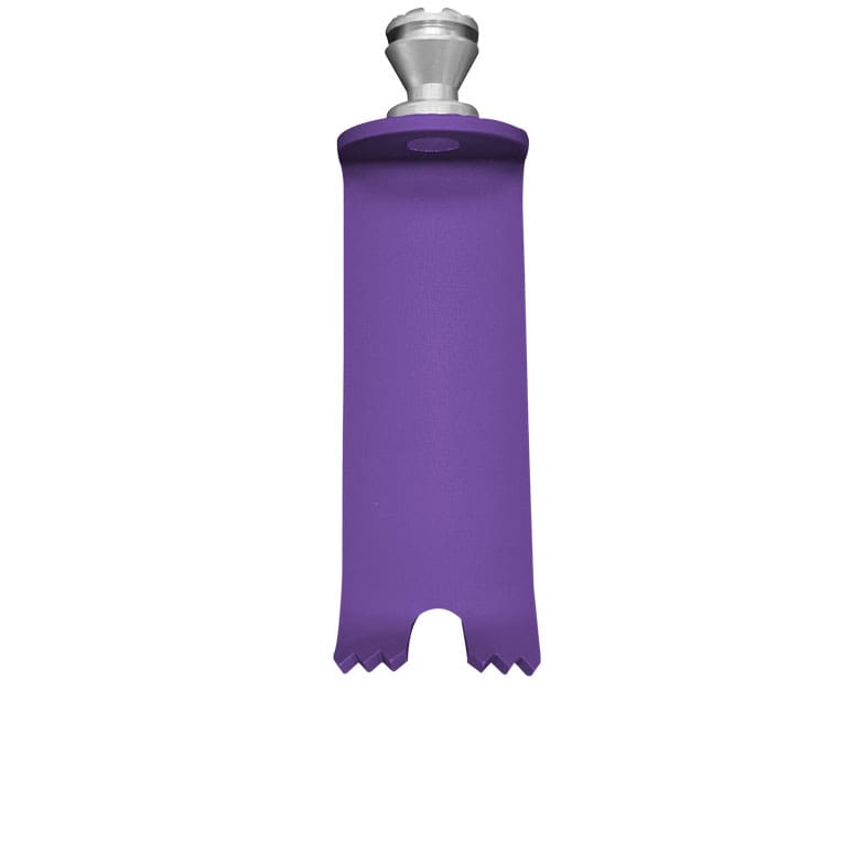 73-6284 — T-Line Notched Medial Retractor Blade 23 x 50mm Violet with Conical Hub