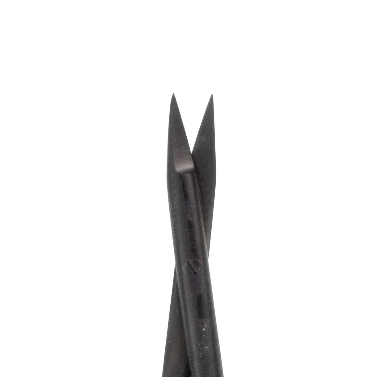 71-5561P — Micro Scissors, Straight Handle, Panther 10mm serrated, curved up blades 175mm (7")