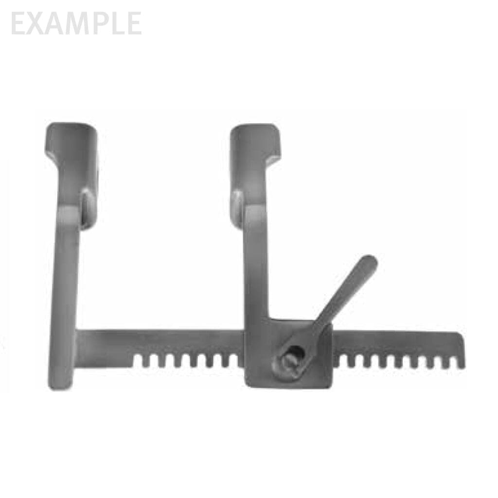 60-1077 — Debakey Infant Rib Spreaders - Mini Finochietto 2 3/8" arms