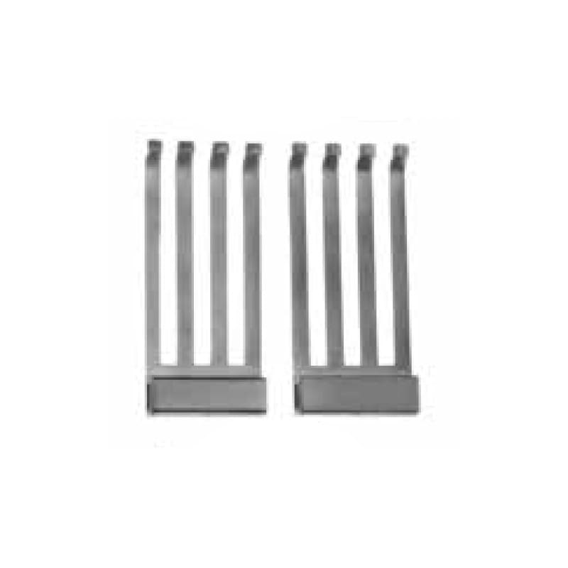 Henley Side Blades - 4 prong blunt 2" depth