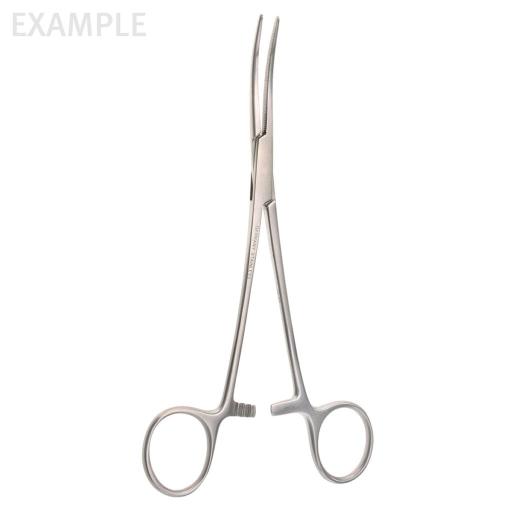 60-1348 — 7 1/8" Crafoord (Coller) Artery Forceps - delicate curved