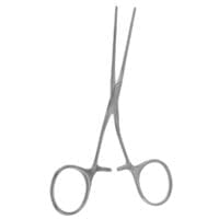 5" Cooley Neonatal Vascular Clamp - angled shanks straight