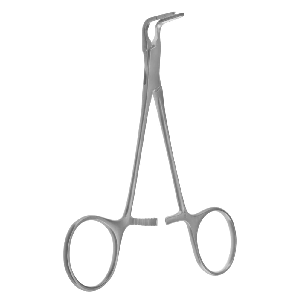 5 1/2" Cooley Occlusion Clamp - right angled jaw 17mm jaw