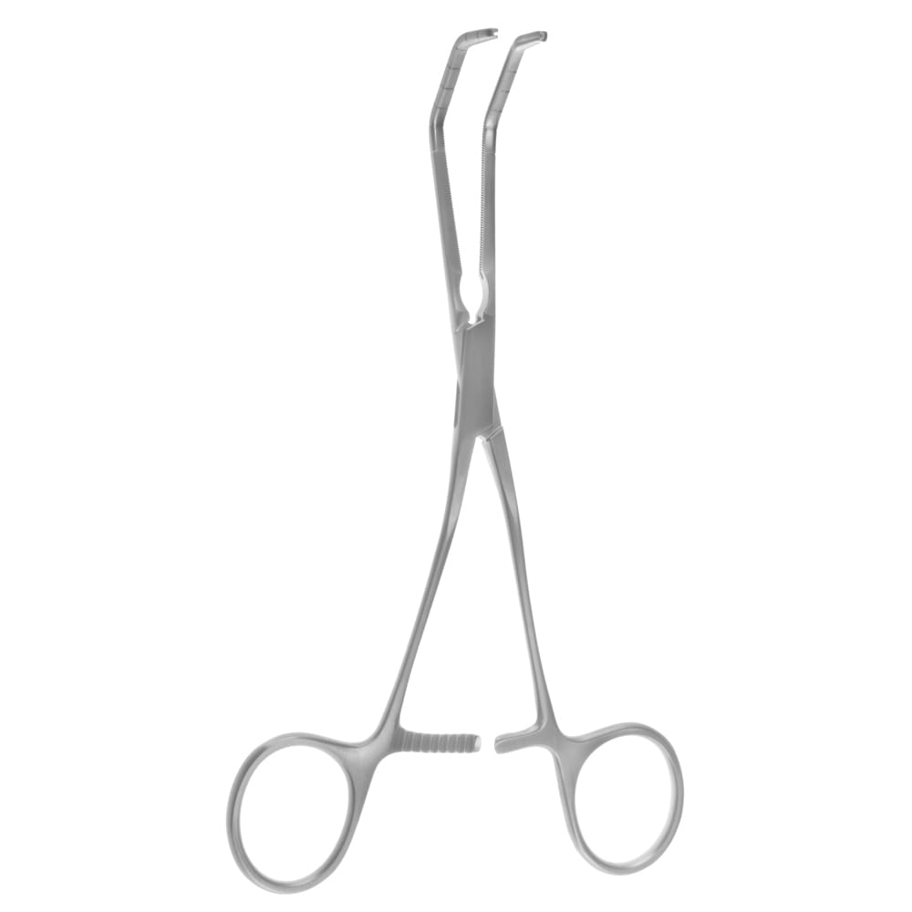 Cooley Vascular Clamp - 60° angled large jaw