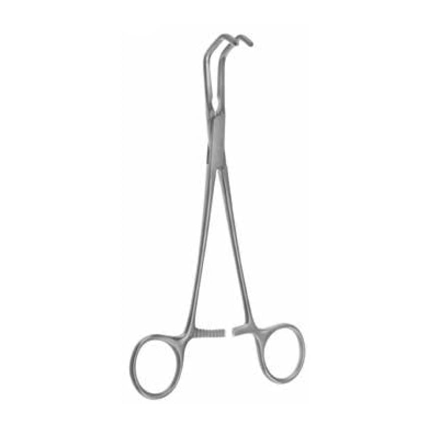 6 3/4" Beck Mini Aorta Clamp - straight shank