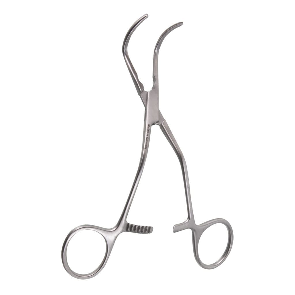 65-6598 — 5.5" Gregory Femoral Artery Clamp Curved Left