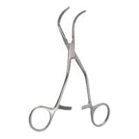5.5" Gregory Femoral Artery Clamp Curved Left