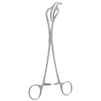 8" Strong Aorta Clamp - straight shanks