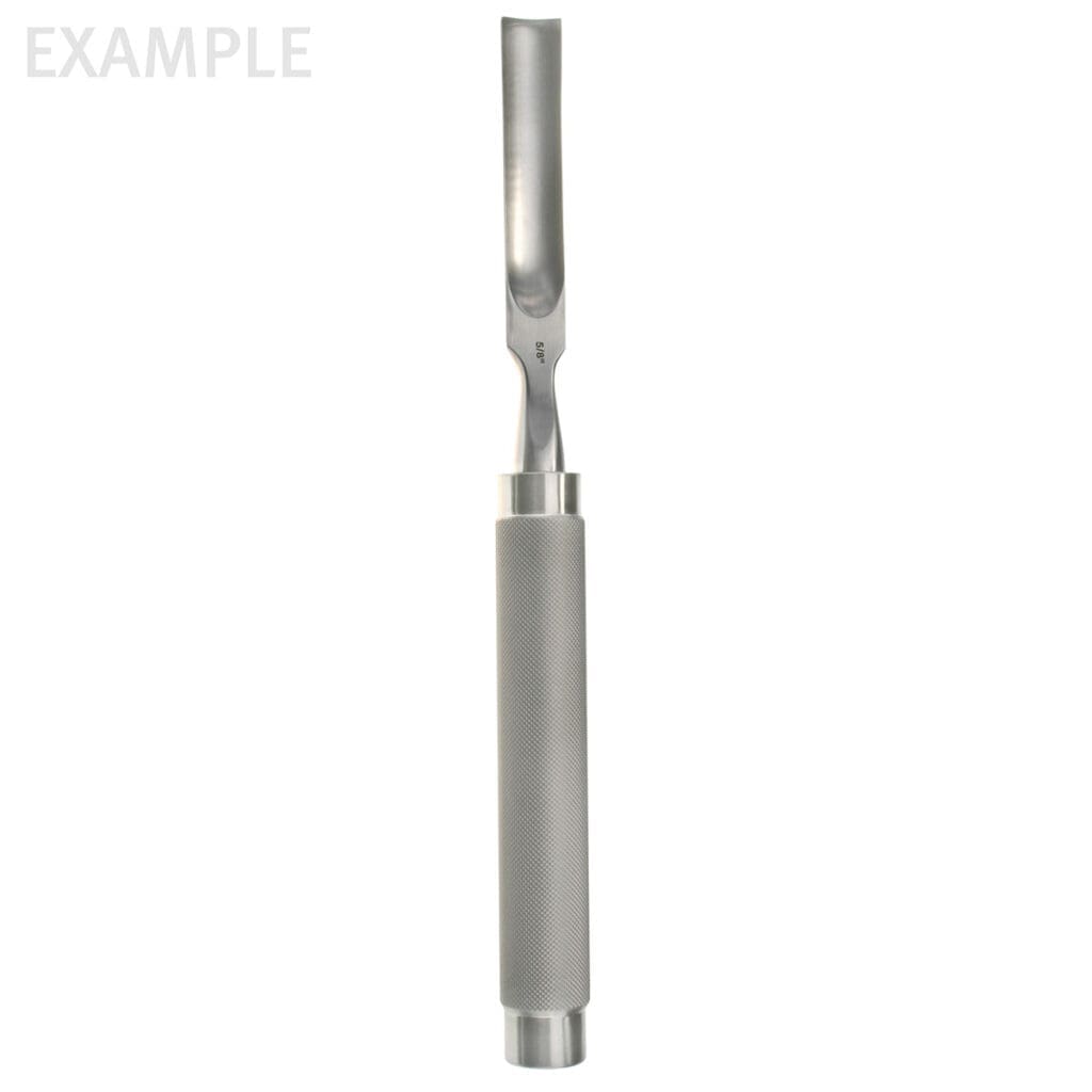 11" Bone Gouge 1/2" Curved