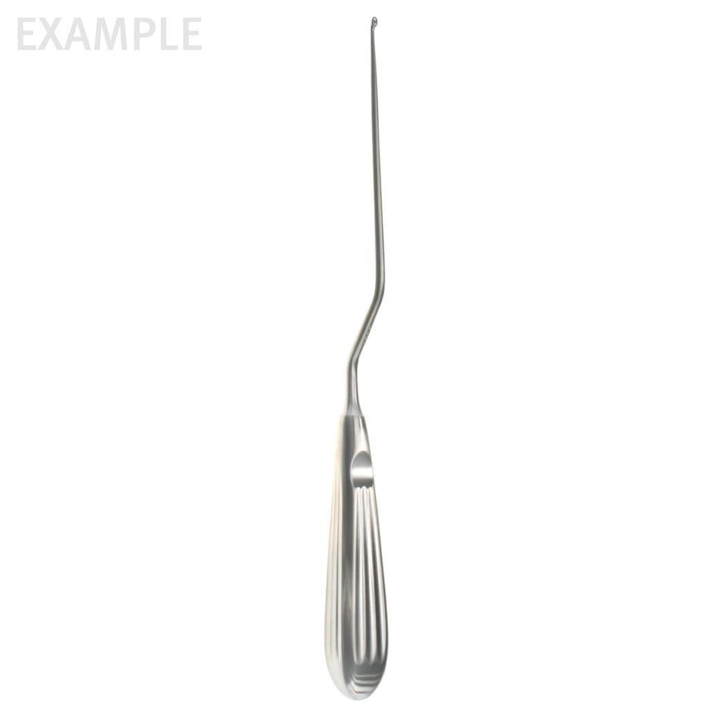 70-7222 — Spinal Fusion Curette - 3-0 straight 9"