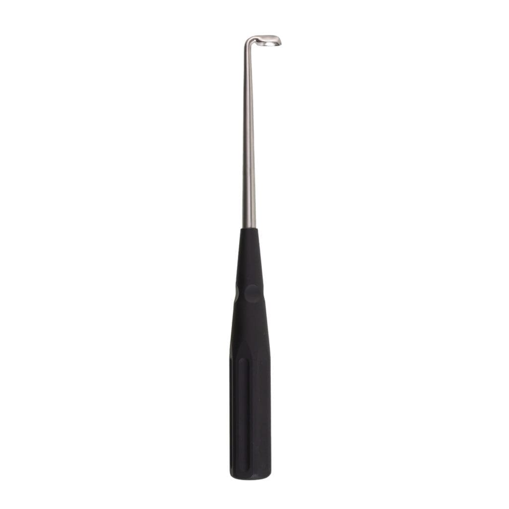 70-8712 — 10" Color Cervical Curette - black Angled 90° 6