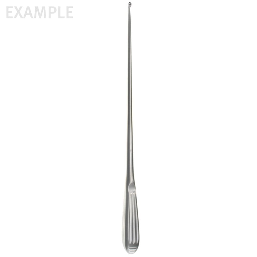 71-2103 — Thoraco-Lumbar IVD Curette - 3-0 straight 12"