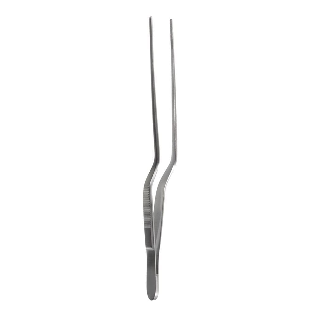 Jansen Bay Forceps, 6 1/2" Serrated Tips