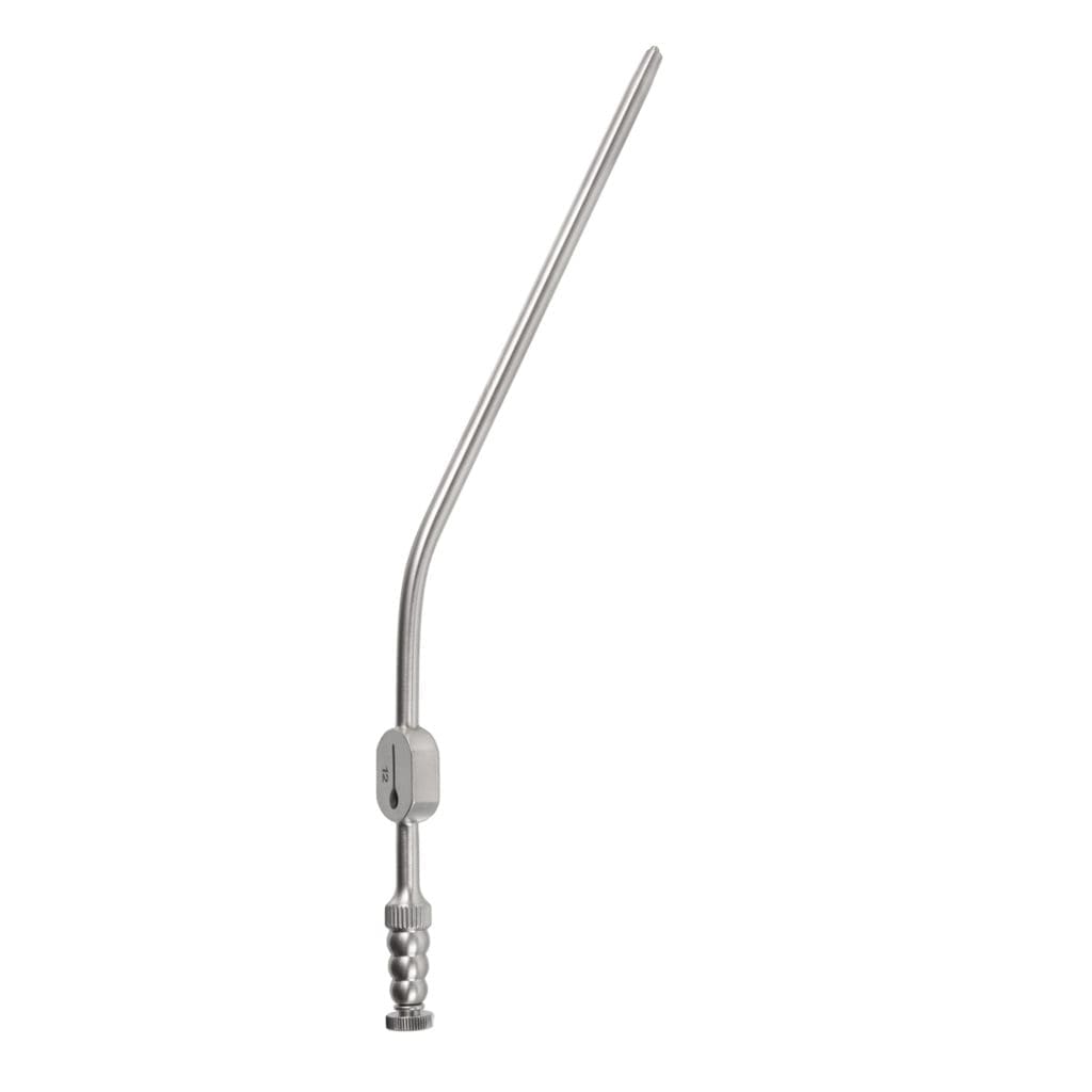 74-5361 — Raindrop Suction Tube - 12fr tapered angled W/L 5"