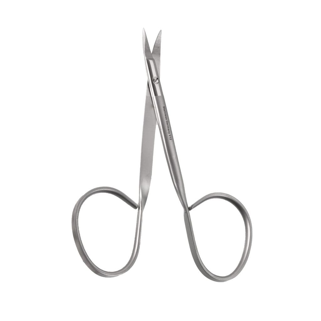 80-3565 — Iris Scissors - ribbon type small blade - curved