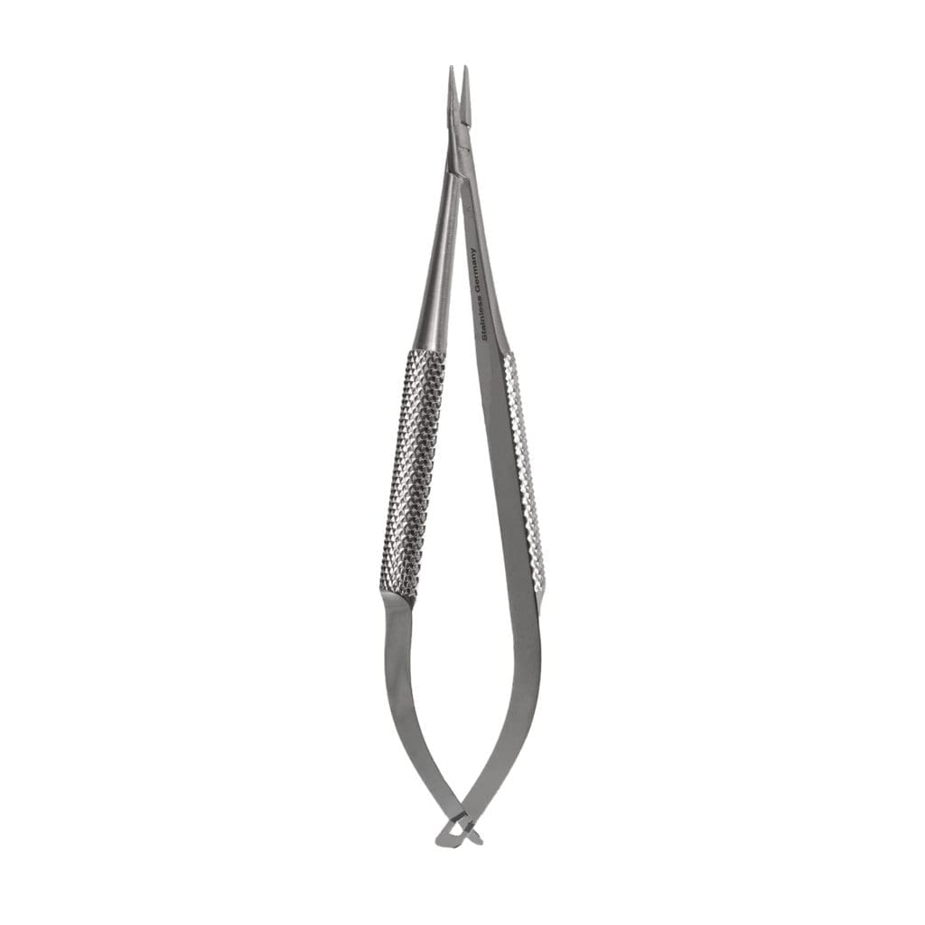 80-5405 — Barraquer Needle Holder - delicate 125mm straight w/o lock