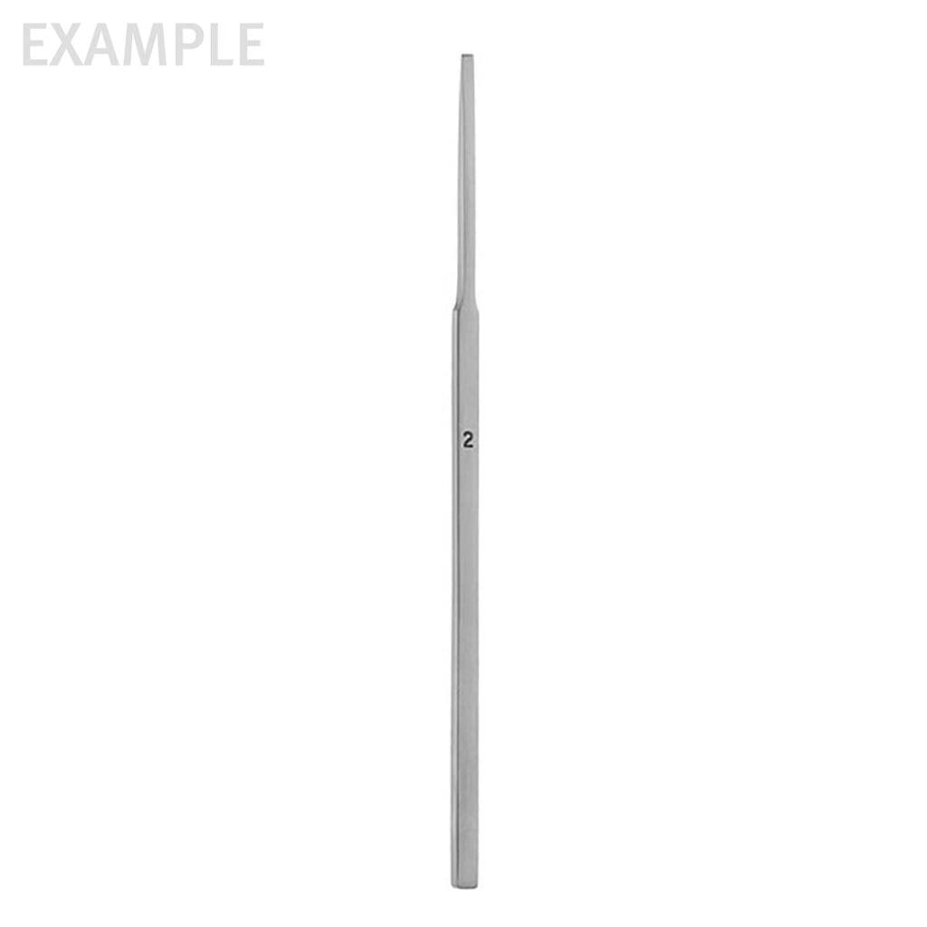6 3/4" Swiss Osteotome straight 6mm edge