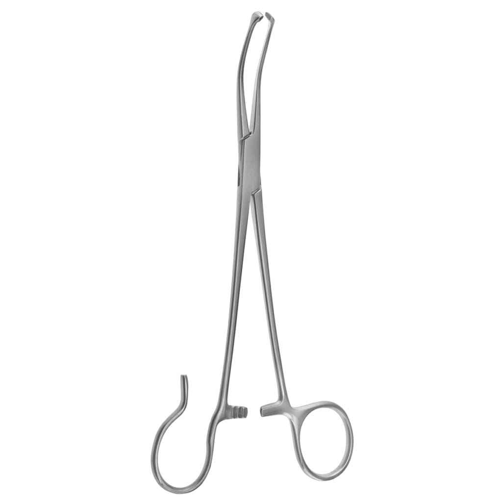 95-2016 — 7 1/2" Colver Tonsil Seizing Forceps Curved