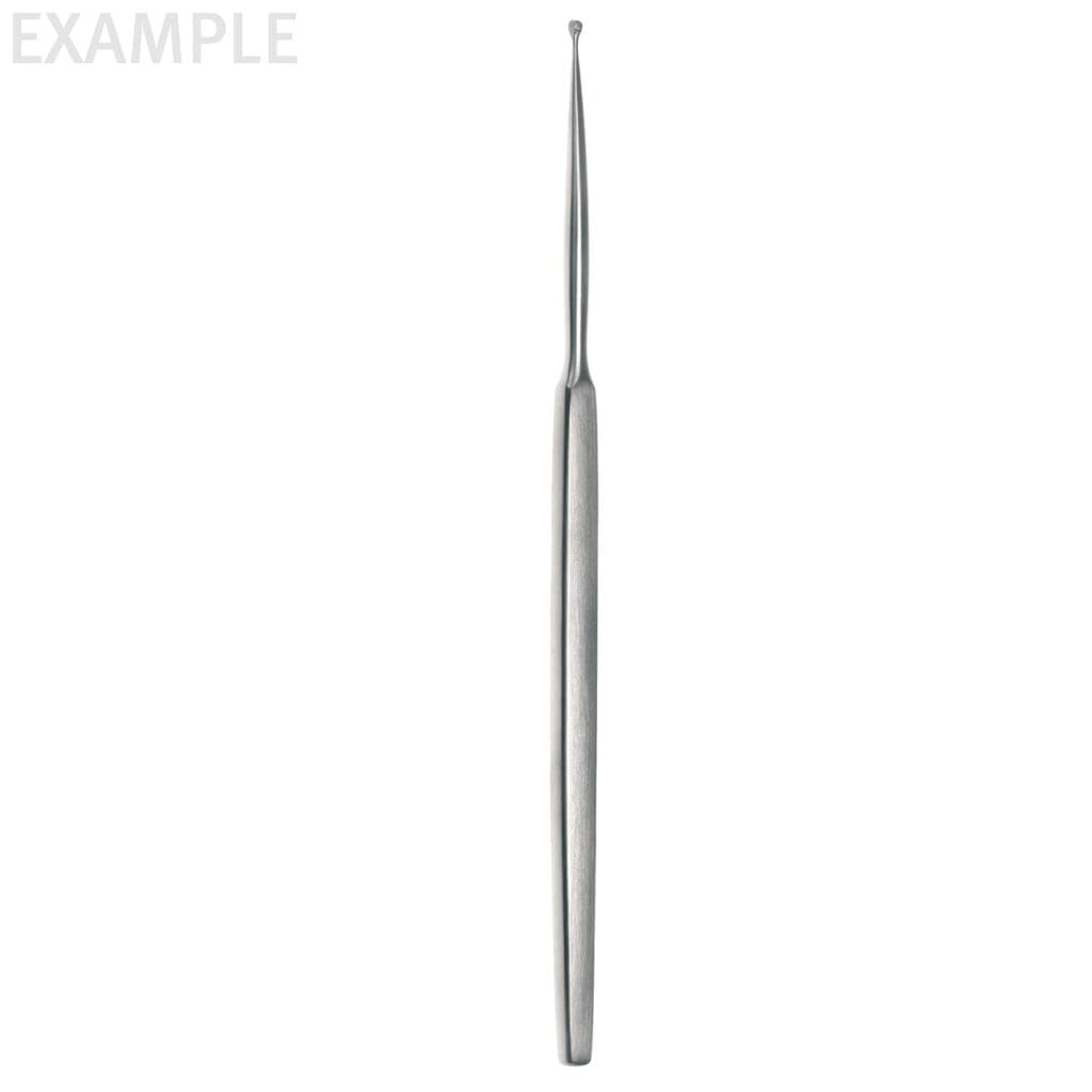 5 1/2" Fox Dermal Curette - 6mm dia