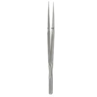 18cm Pierse Forceps - round handle 8mm diameter .3mm tips