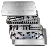 MIS Retractor Case I Ports Dilators Curettes IVD Rongeurs 3 Level